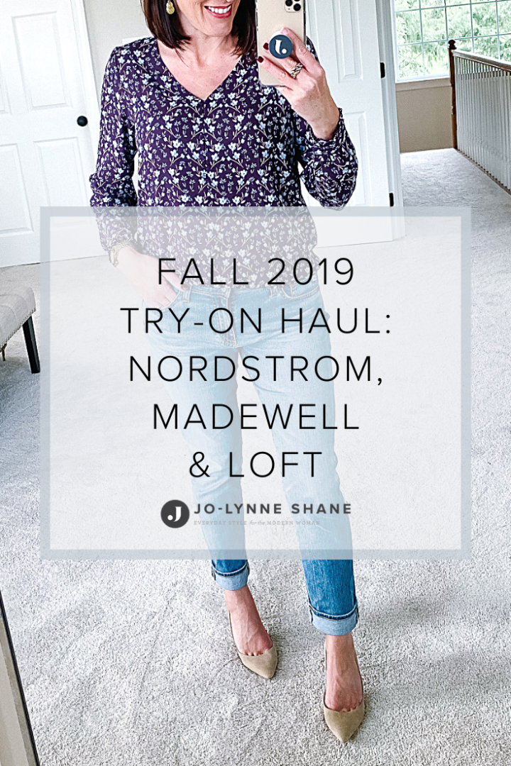 Fall Try-On Haul: Nordstrom, Madewell & LOFT