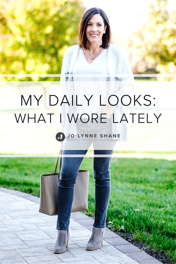 My Daily Looks: What I Wore October November 2019