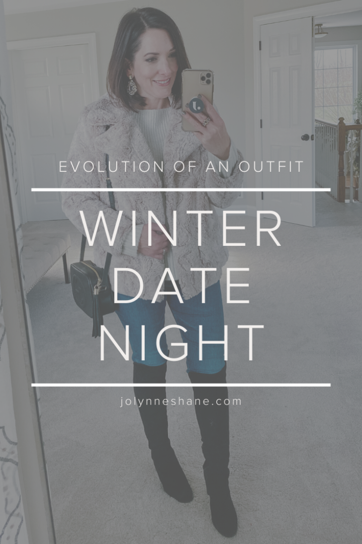 Evolution of an Outfit: Winter Date Night