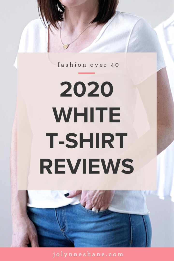White T-Shirt Review - I tried 20 T-Shirts for 2020 and I'm sharing the best white t-shirts for women!