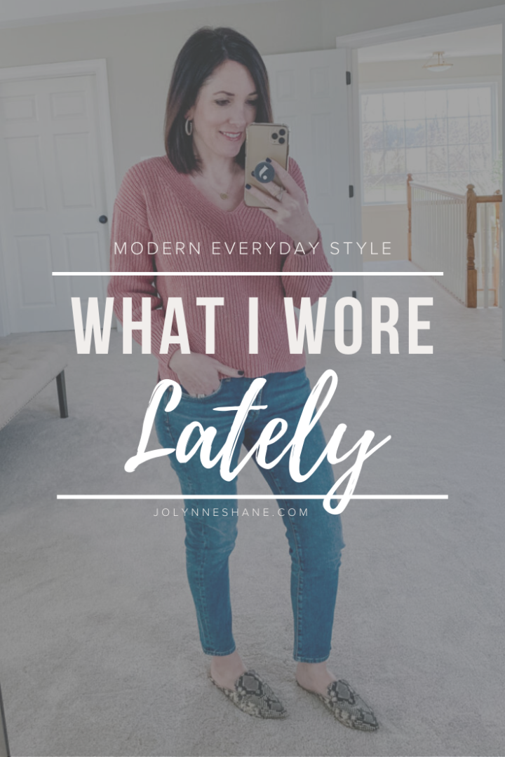 What I Wore Lately: Everyday Outfit Ideas for Women Over 40