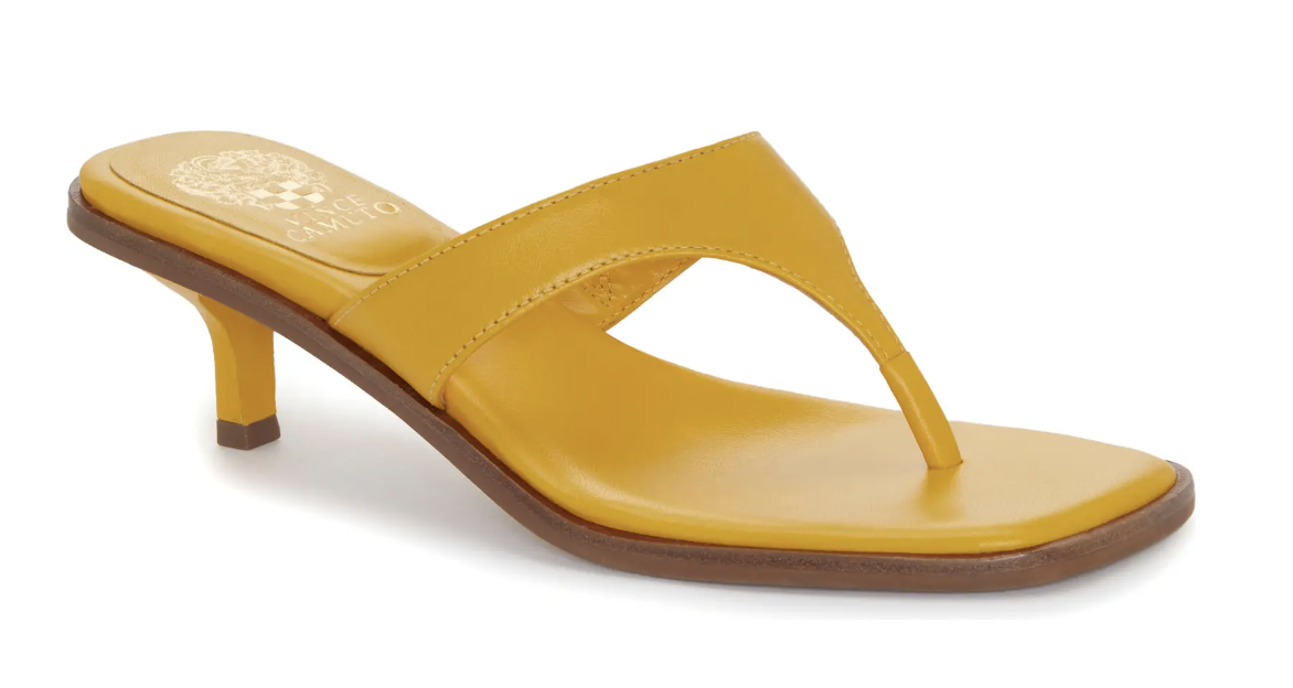 Shoe Trends for Spring 2021: Fancy Flip Flops