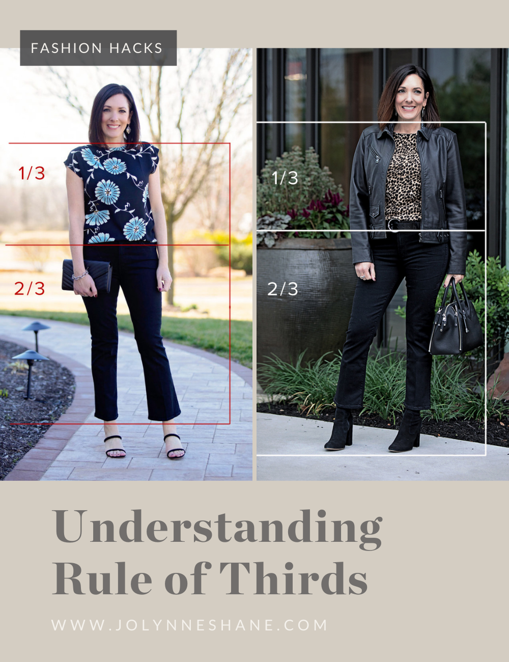 Rule of Thirds in Fashion: make a better outfit by understanding rule of thirds 