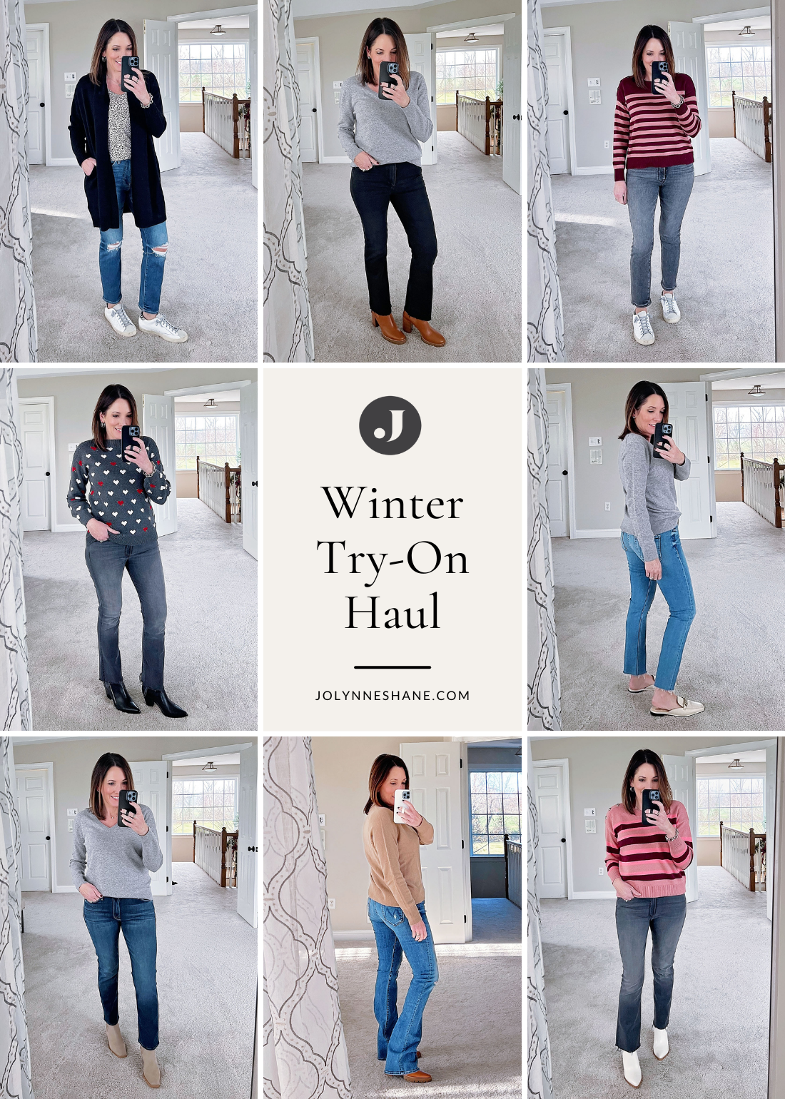Winter Fashion Try-On Haul: Denim & Sweaters