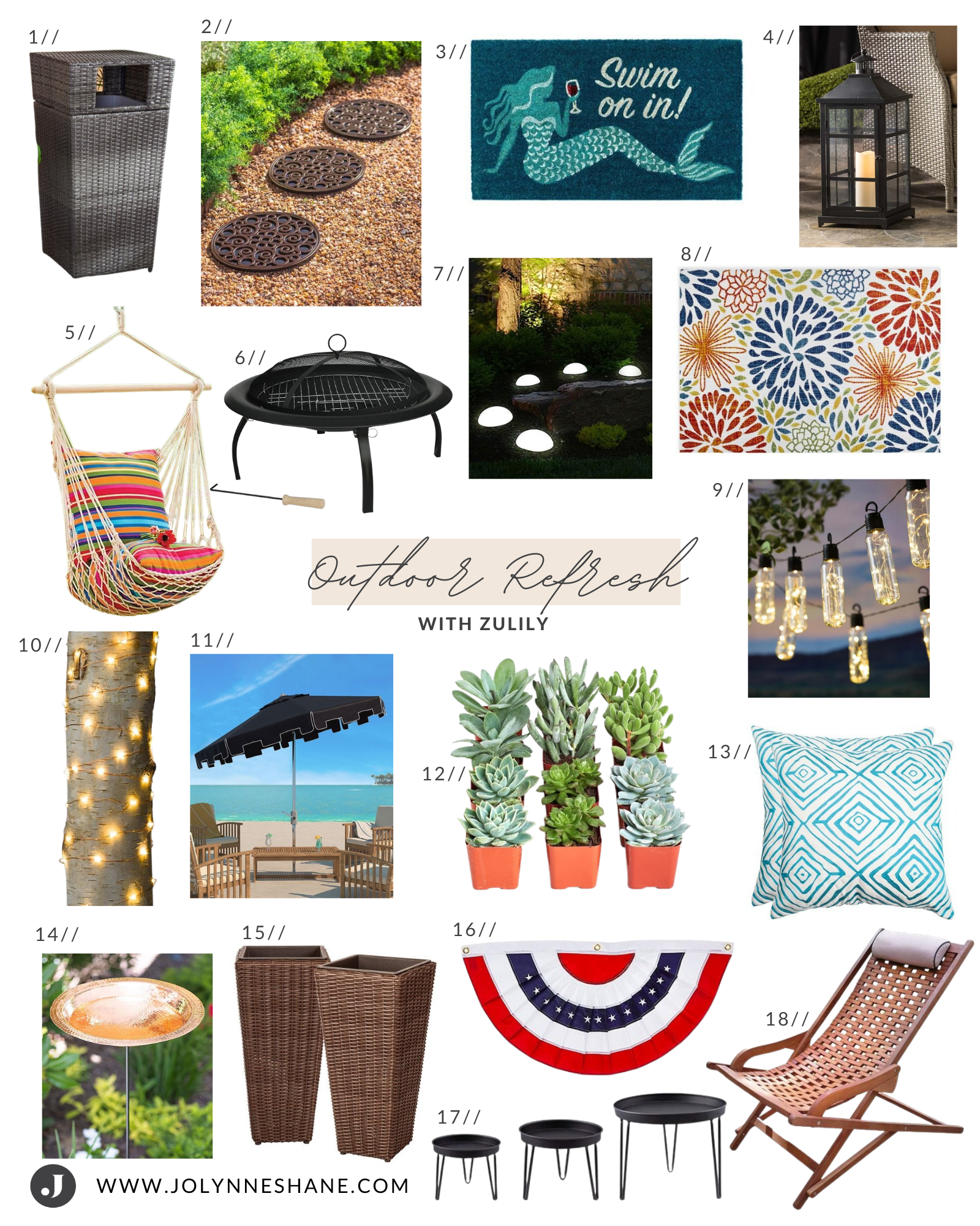 Outdoor Living Refresh with Zulily