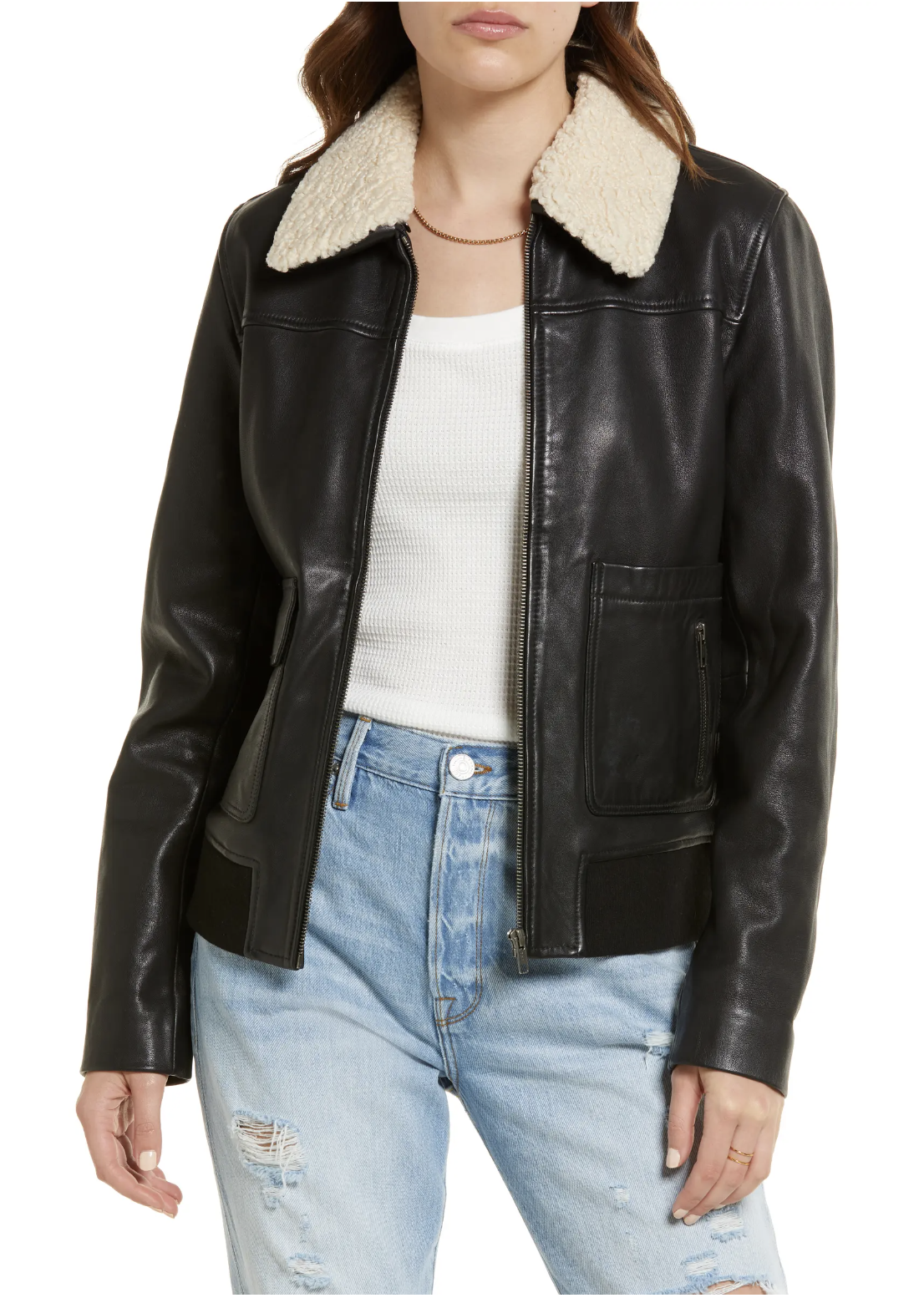 Bomber Jackets are one of my favorite Fall 2022 Jacket Trends