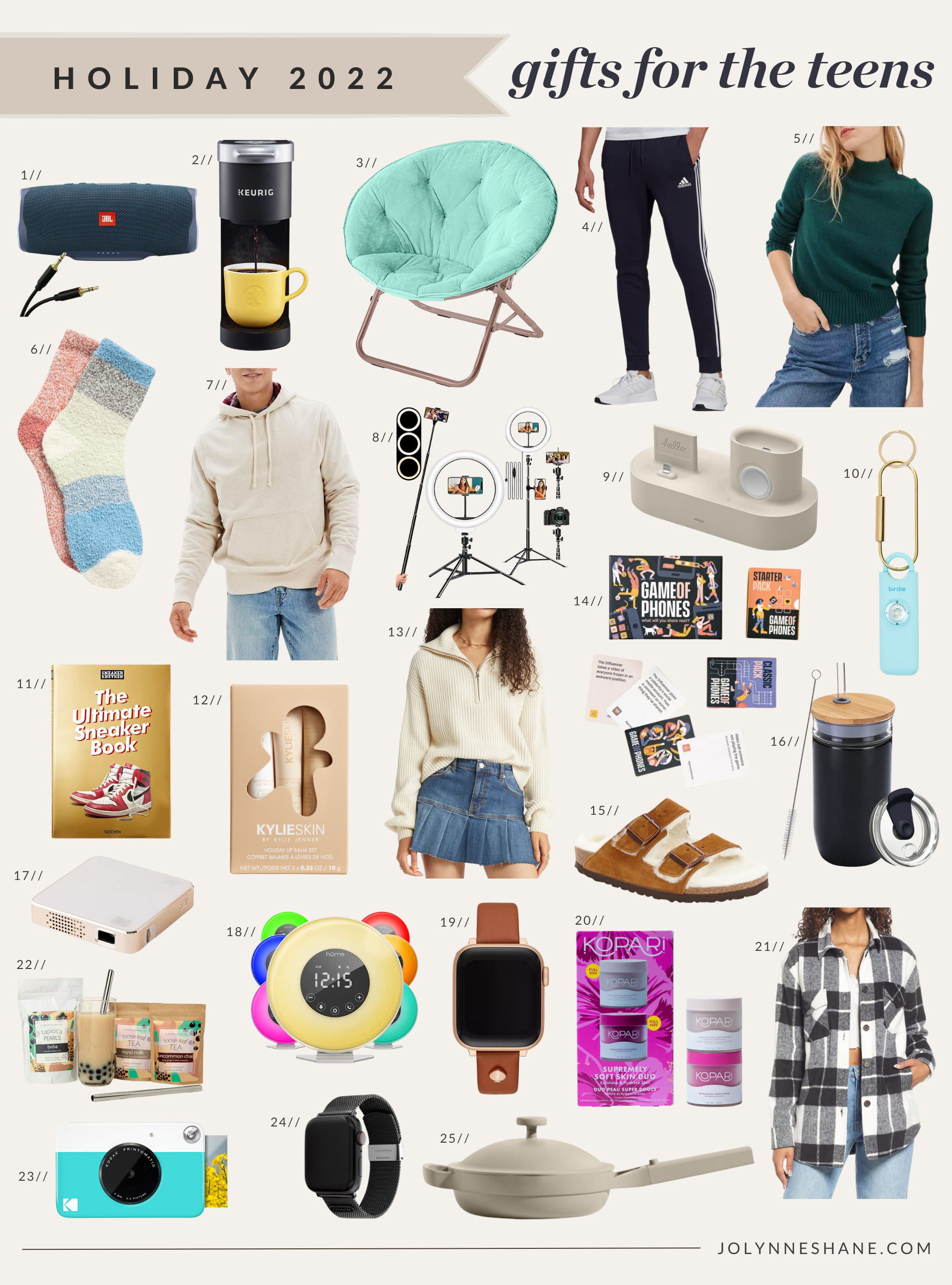 Holiday Gift Guide for Teens {Girls & Boys}