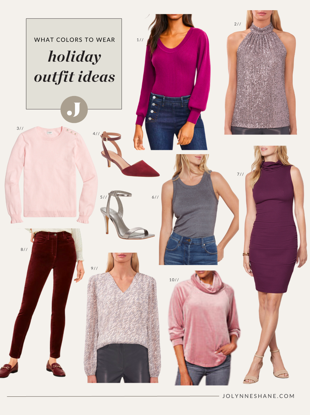 Holiday Outfit Ideas from Jo-Lynne Shane