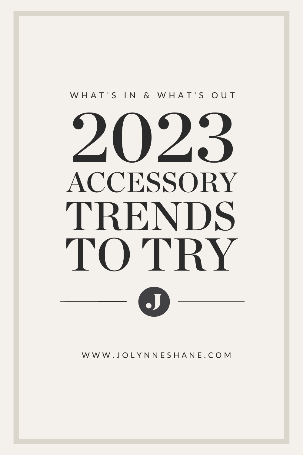 The Top 5 Handbag & Accessory Trends for Spring 2023
