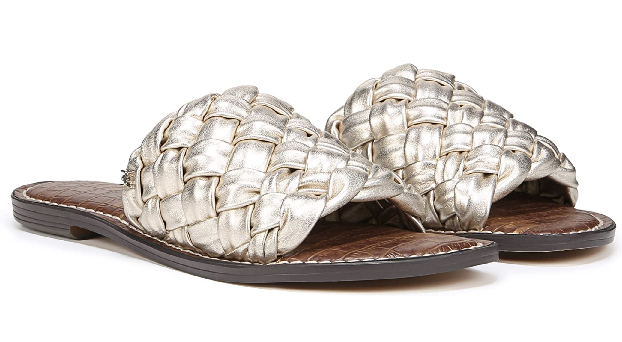 metallic shoes are on trend this spring 2023