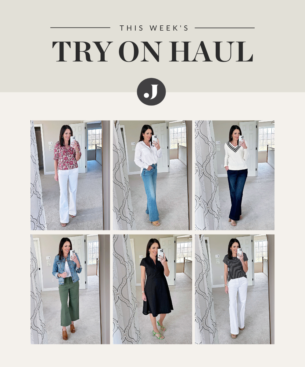 2023 Spring Fashion Try-On Haul Talbots Evereve J.Crew Gap Factory