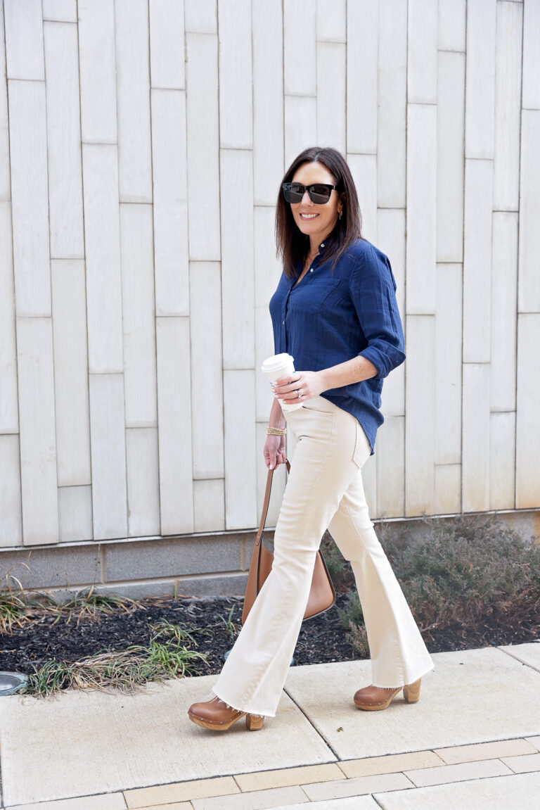 Spring Trend to Try: Ecru Jeans