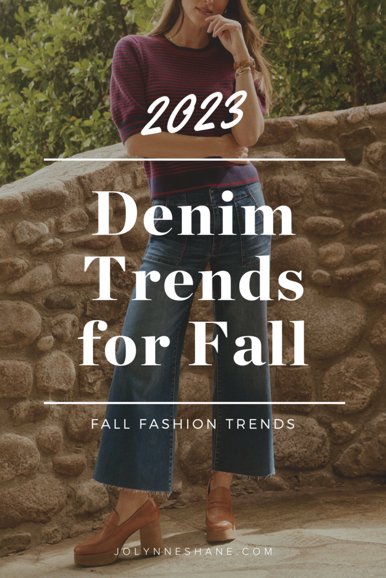 Denim Trends for Fall 2023