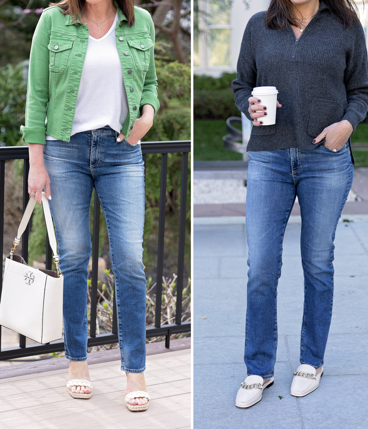 Denim Mistakes Women Often Make: Wearing jeans that are too big or too small.
