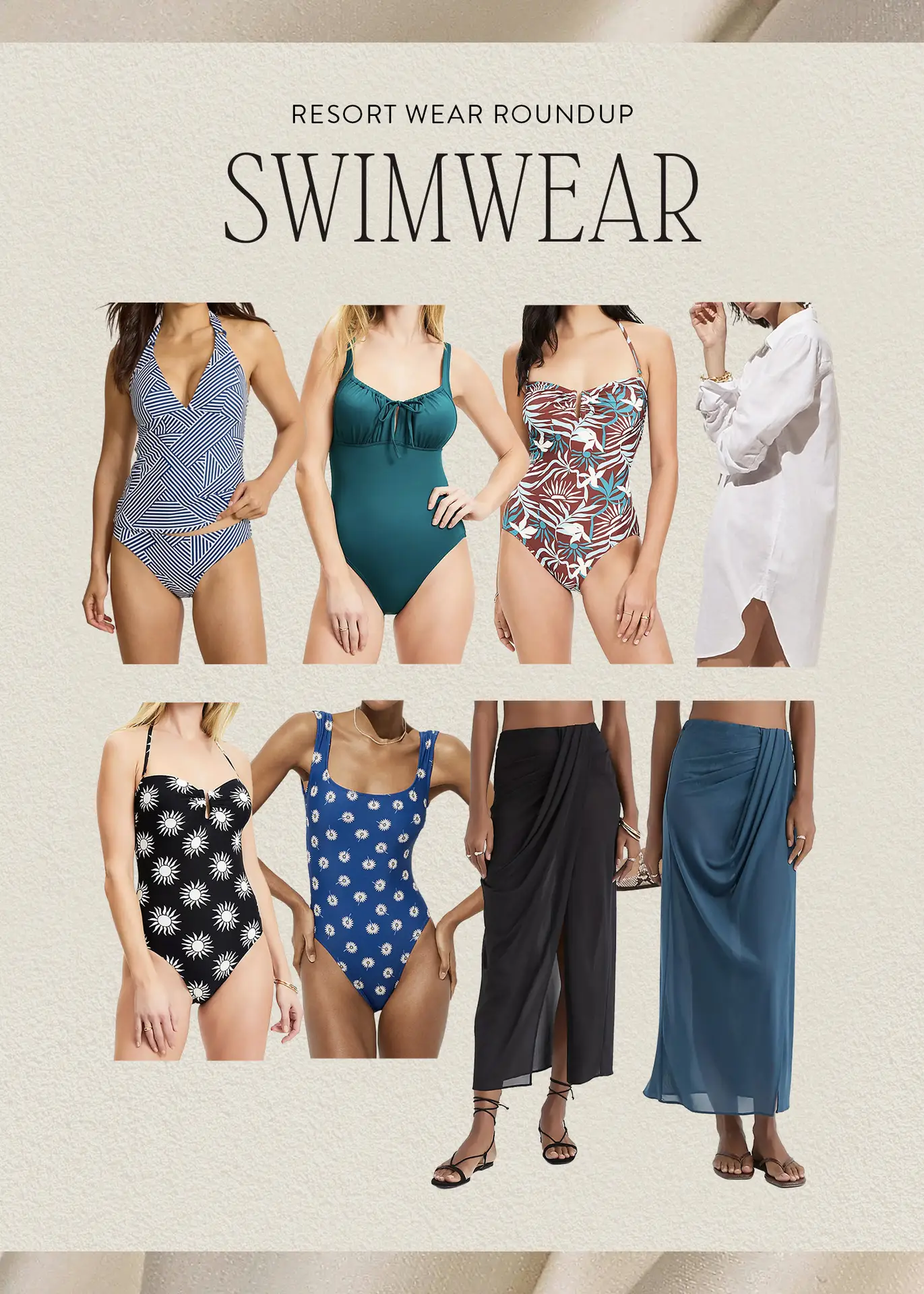 Resort-ready swimwear for beach and pool days