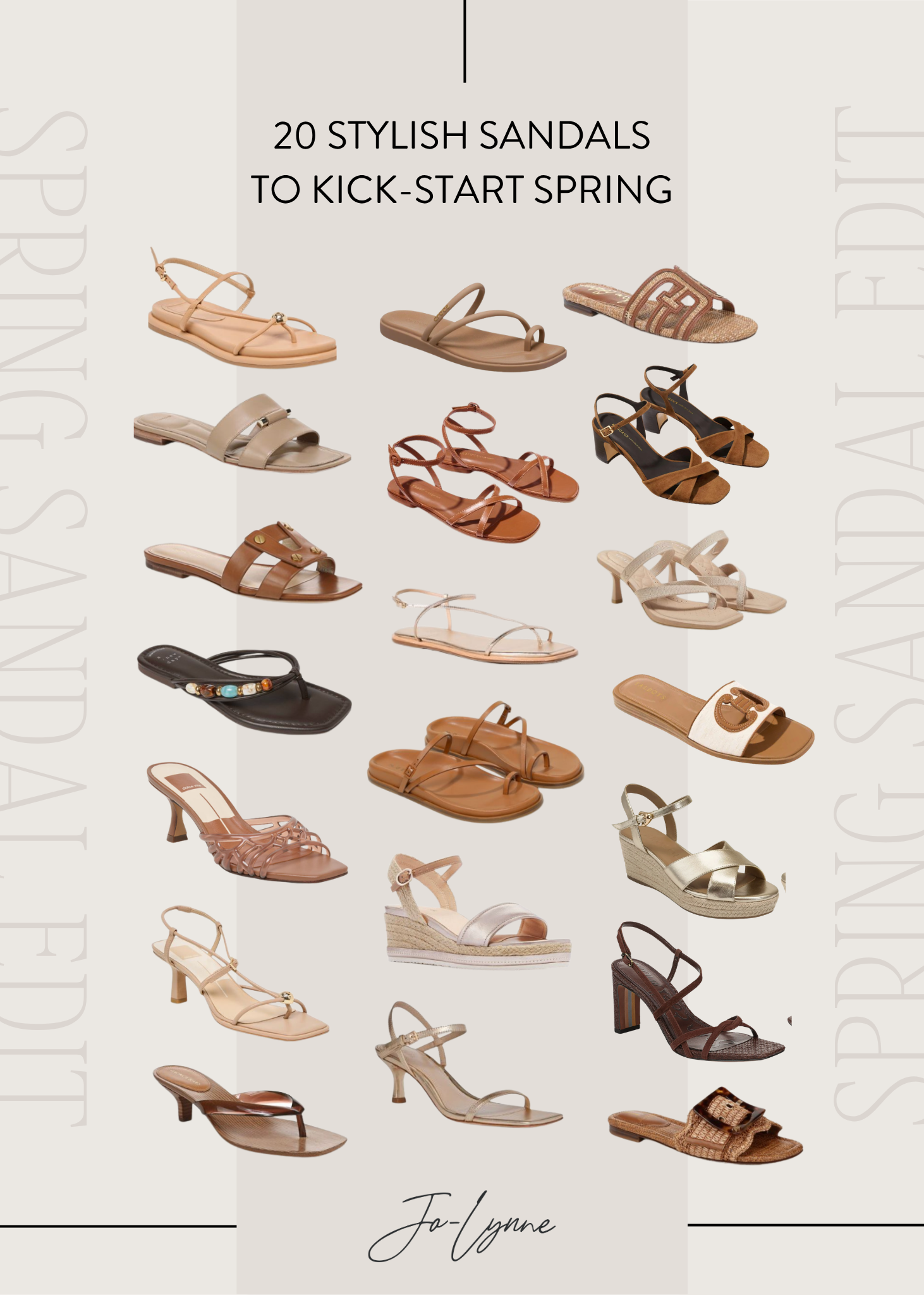 The 2026 Spring Sandal Edit: What to Wear with Everything This Season ...